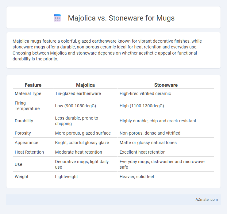Majolica vs. Stoneware for Mugs - What is The Difference?