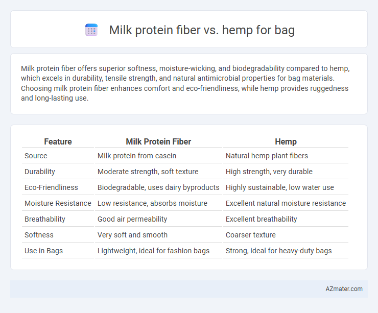 Milk protein fiber vs. hemp for bag - What is The Difference?