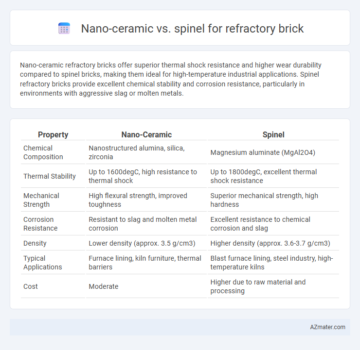 Nano-ceramic vs. spinel for refractory brick - What is The Difference?