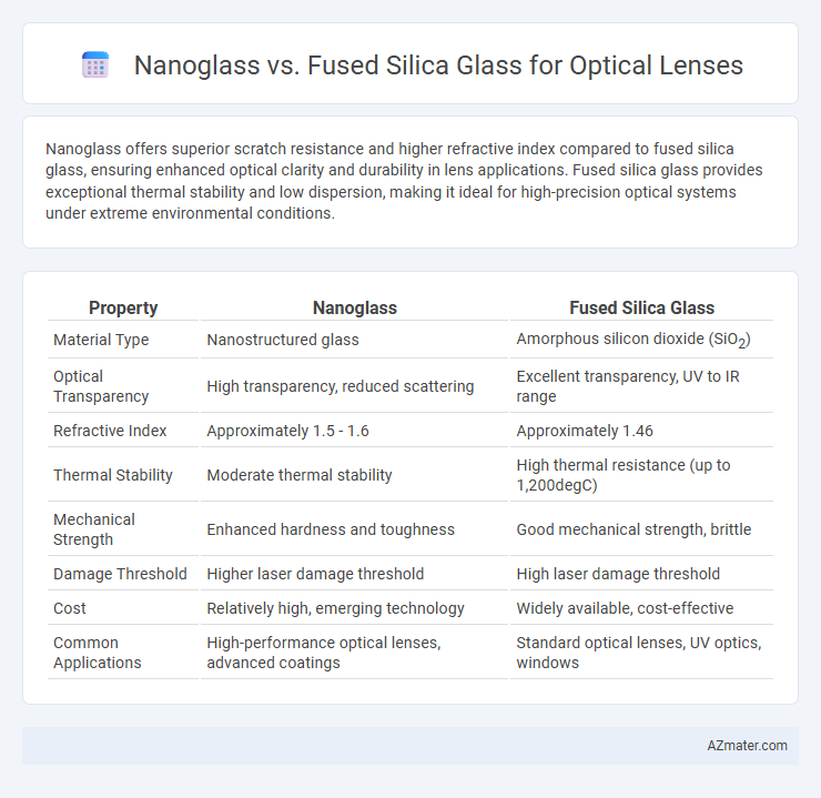 Nanoglass vs. Fused Silica Glass for Optical Lenses - What is The Difference?