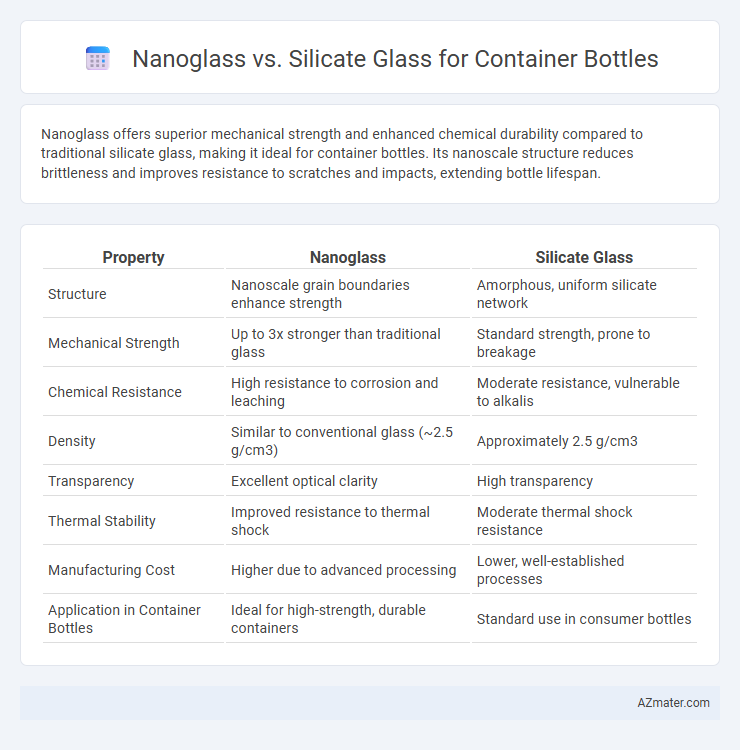 Nanoglass vs. Silicate Glass for Container Bottles - What is The Difference?