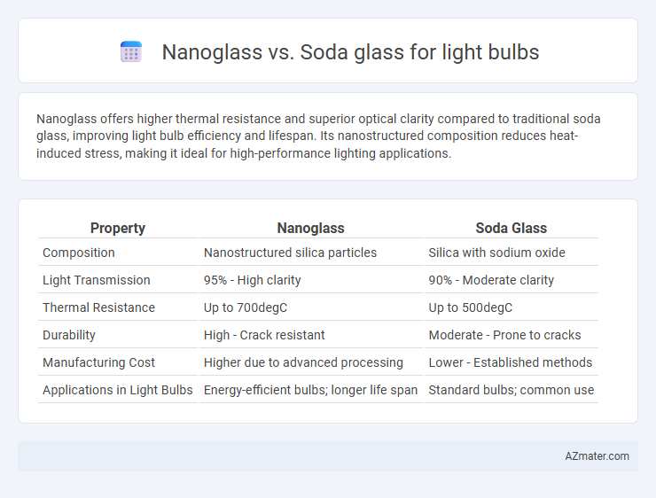 Nanoglass vs. Soda glass for light bulbs - What is The Difference?