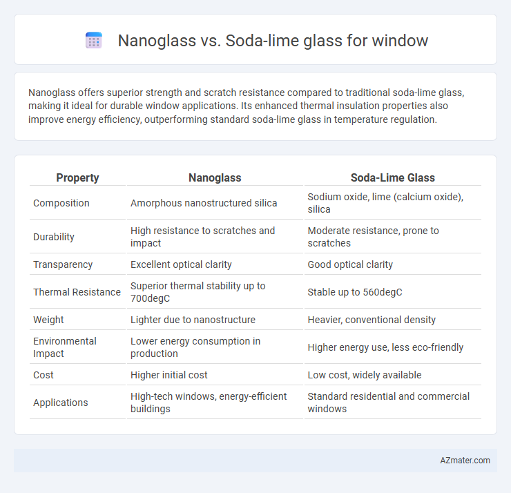 Nanoglass vs. Soda-lime glass for window - What is The Difference?