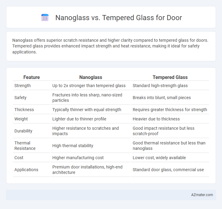 Nanoglass vs. Tempered Glass for Door - What is The Difference?