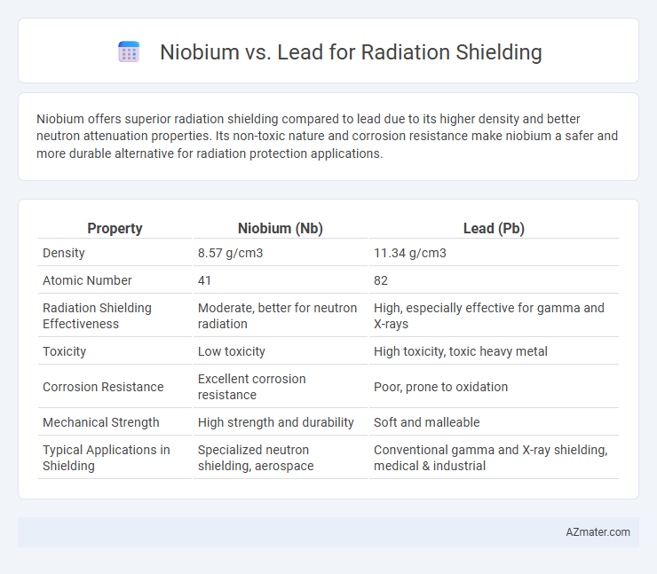 Niobium vs. Lead for Radiation Shielding - What is The Difference?