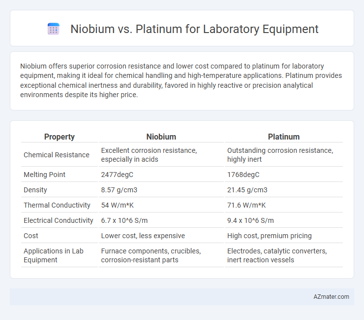 Niobium vs. Platinum for Laboratory Equipment - What is The Difference?