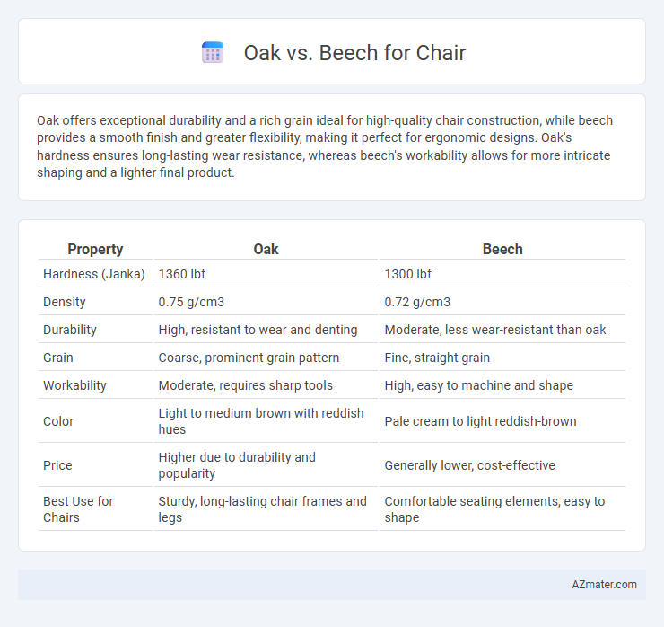 Oak vs. Beech for Chair - What is The Difference?