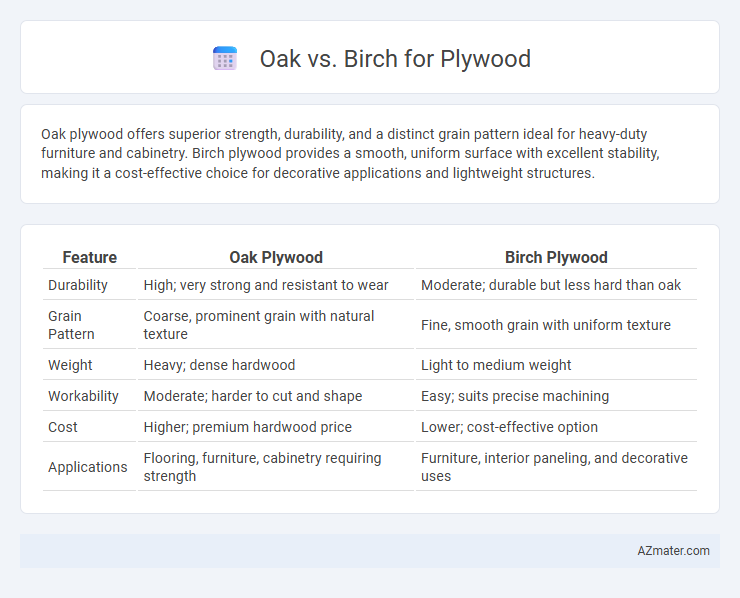 Oak vs. Birch for Plywood - What is The Difference?