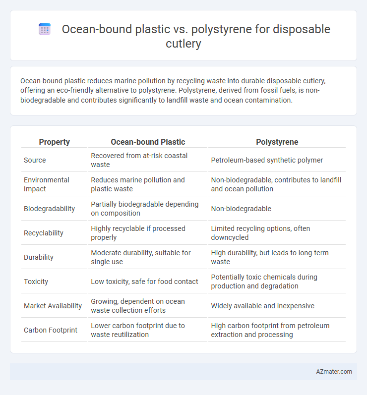 Ocean-bound plastic vs. polystyrene for disposable cutlery - What is The Difference?