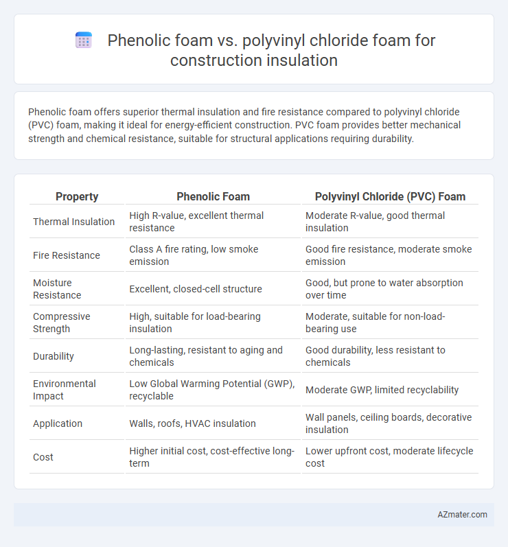 Phenolic foam vs. polyvinyl chloride foam for construction insulation - What is The Difference?