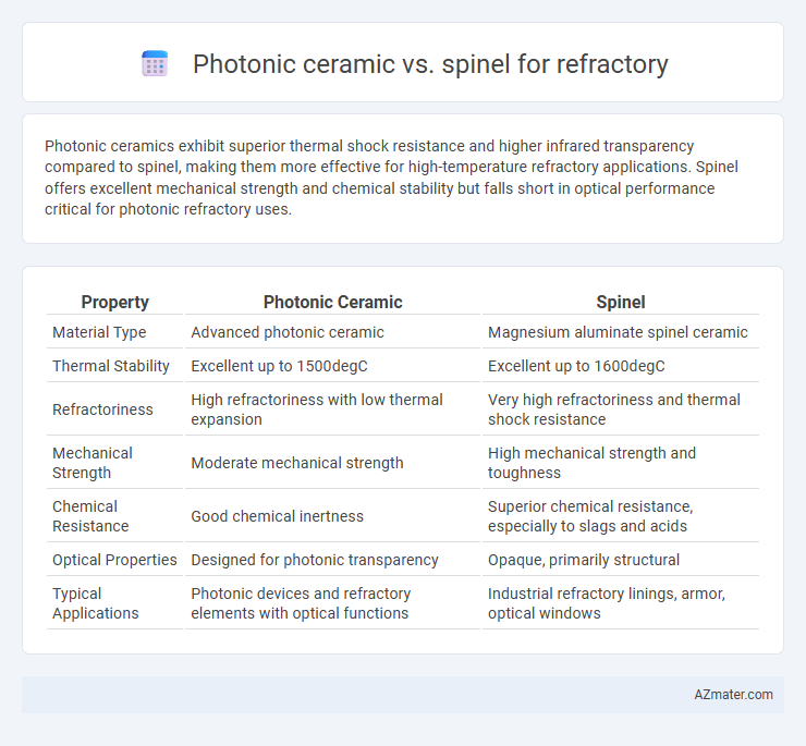Photonic ceramic vs. spinel for refractory - What is The Difference?