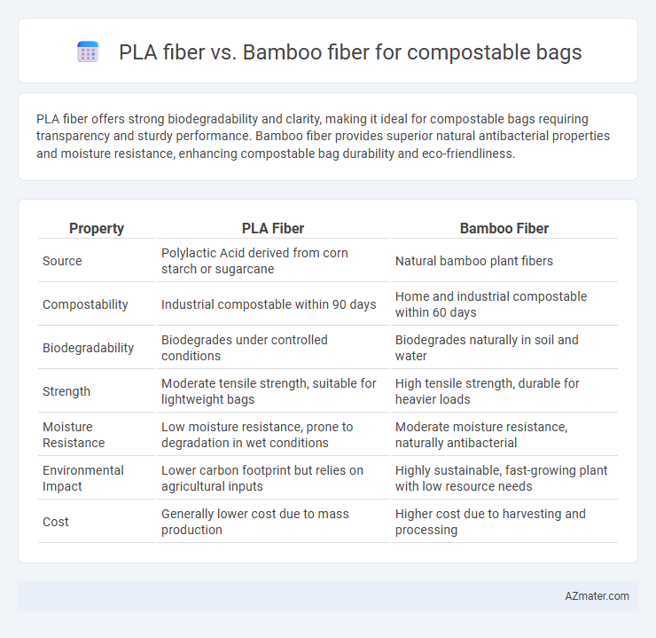 PLA fiber vs. Bamboo fiber for compostable bags - What is The Difference?