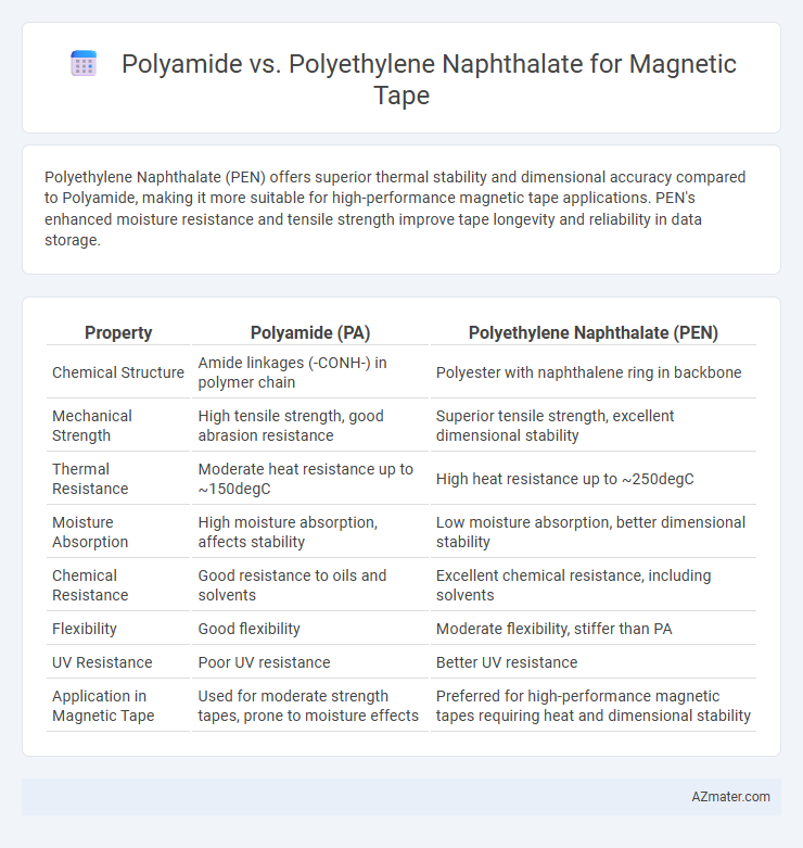 Polyamide vs. Polyethylene Naphthalate for Magnetic Tape - What is The Difference?