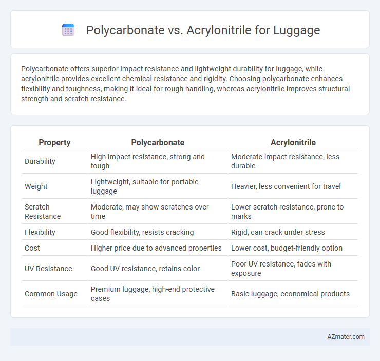 Polycarbonate vs. Acrylonitrile for Luggage - What is The Difference?