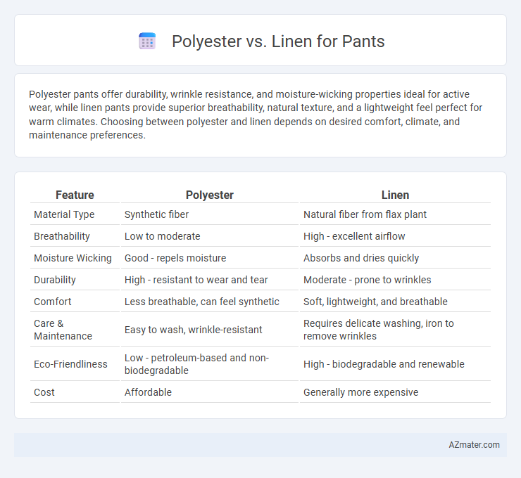Polyester vs. Linen for Pants - What is The Difference?
