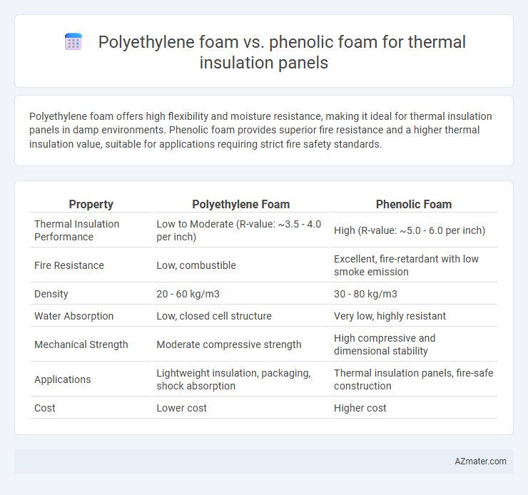 Polyethylene foam vs. phenolic foam for thermal insulation panels - What is The Difference?