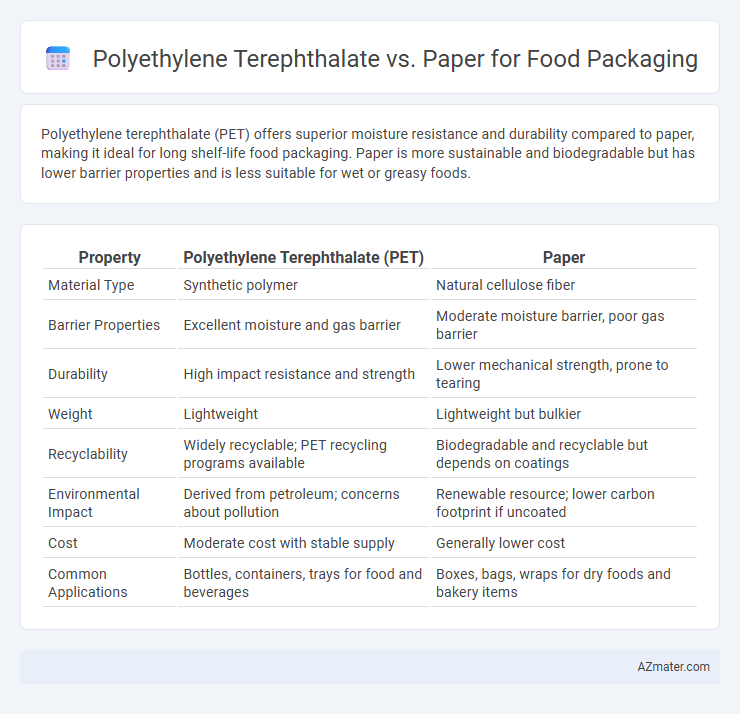 Polyethylene Terephthalate vs. Paper for Food Packaging - What is The Difference?