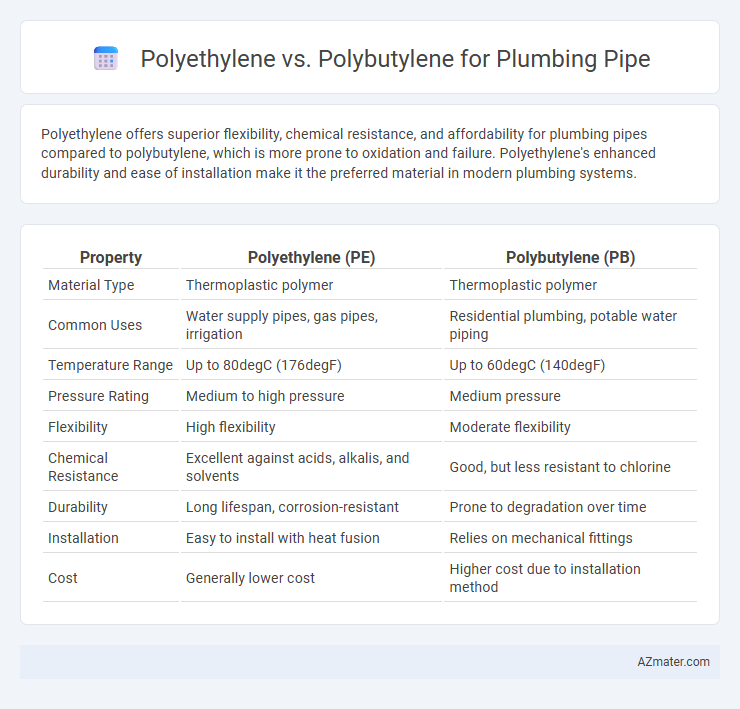 Polyethylene vs. Polybutylene for Plumbing Pipe - What is The Difference?