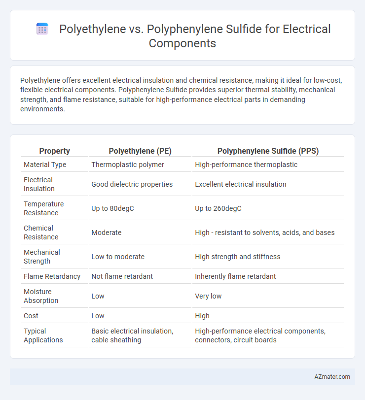 Polyethylene vs. Polyphenylene Sulfide for Electrical Components - What is The Difference?