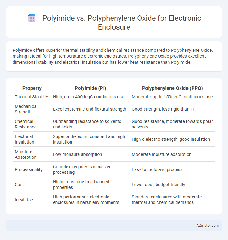 Polyimide vs. Polyphenylene Oxide for Electronic Enclosure - What is The Difference?