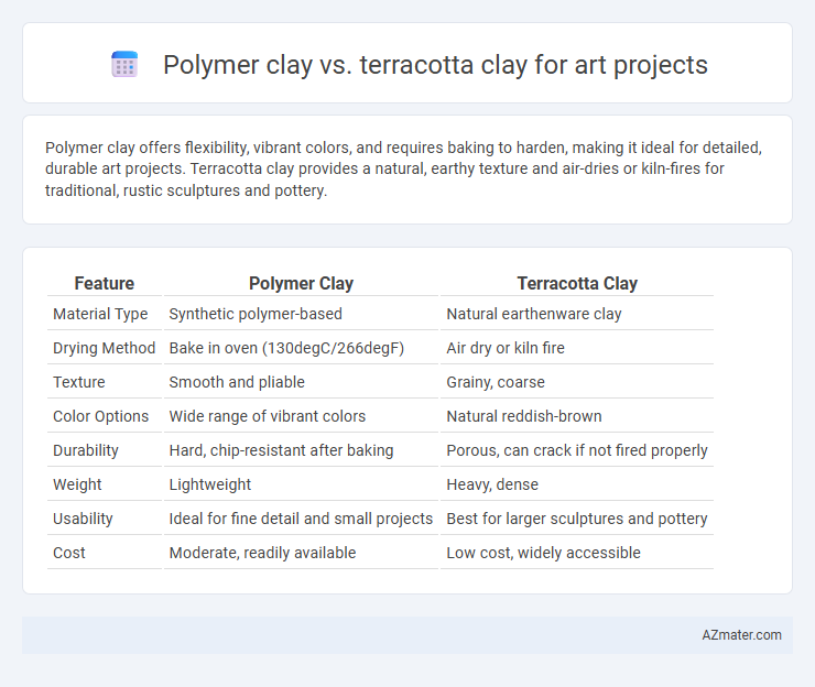 Polymer clay vs. terracotta clay for art projects - What is The Difference?