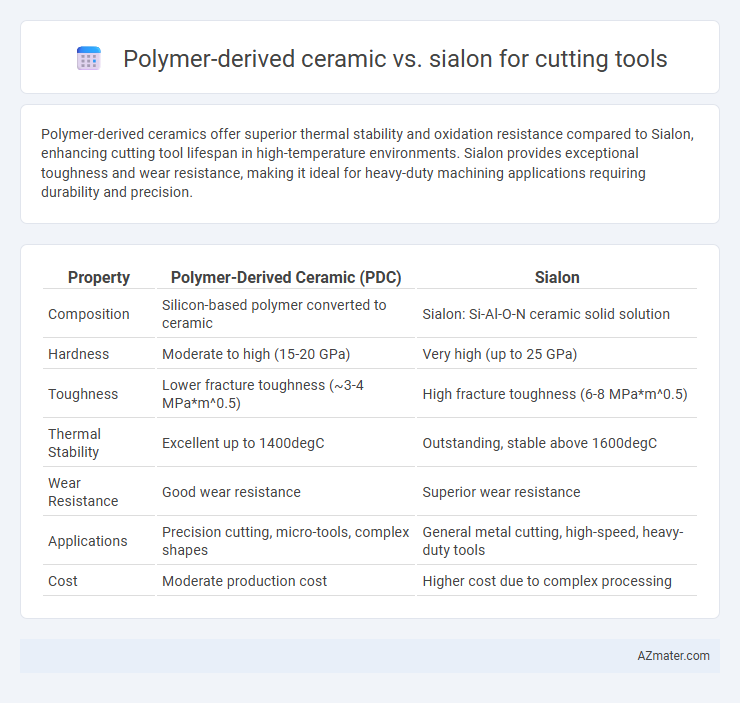 Polymer-derived ceramic vs. sialon for cutting tools - What is The Difference?