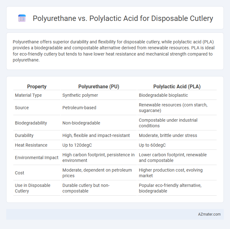 Polyurethane vs. Polylactic Acid for Disposable Cutlery - What is The Difference?