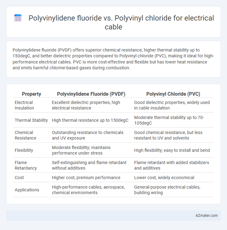 Polyvinylidene fluoride vs. Polyvinyl chloride for electrical cable - What is The Difference?