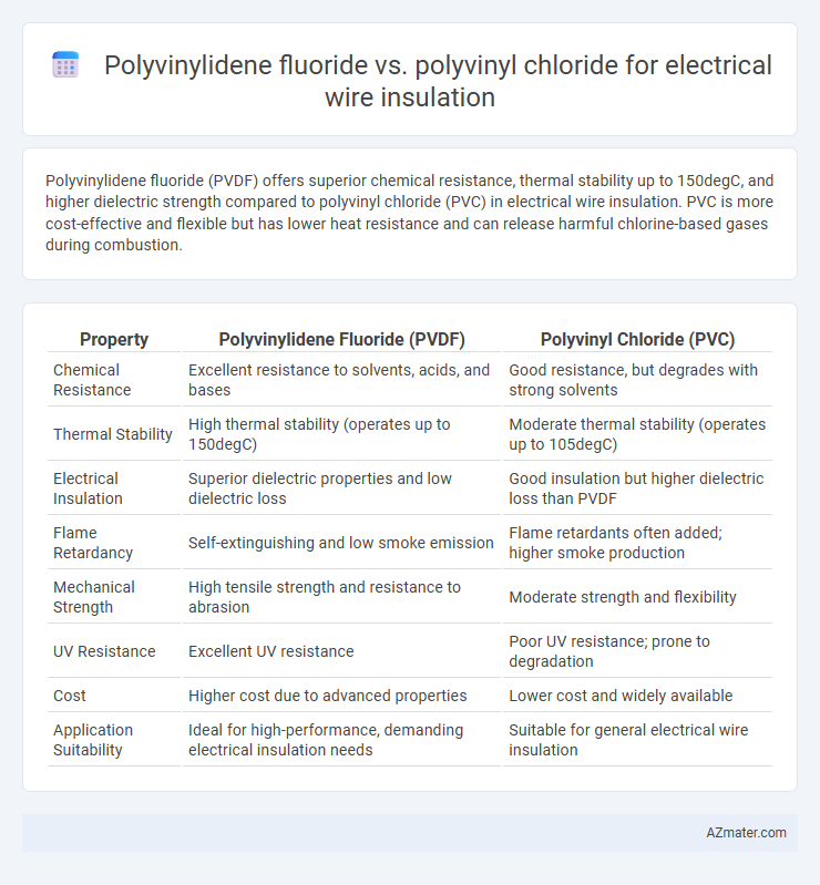 Polyvinylidene fluoride vs. polyvinyl chloride for electrical wire insulation - What is The Difference?