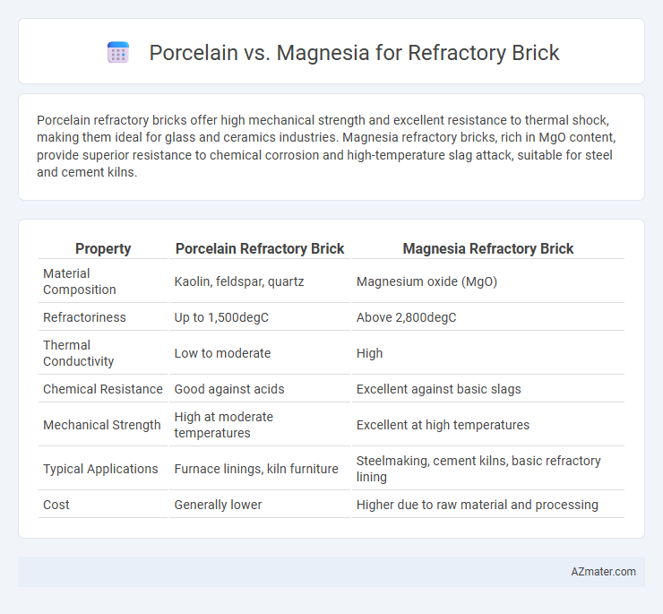 Porcelain vs. Magnesia for Refractory Brick - What is The Difference?