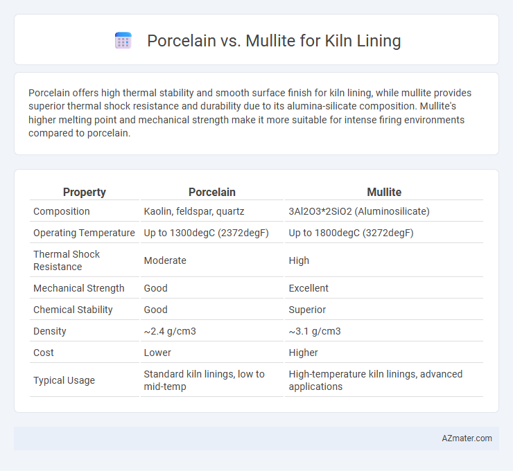 Porcelain vs. Mullite for Kiln Lining - What is The Difference?