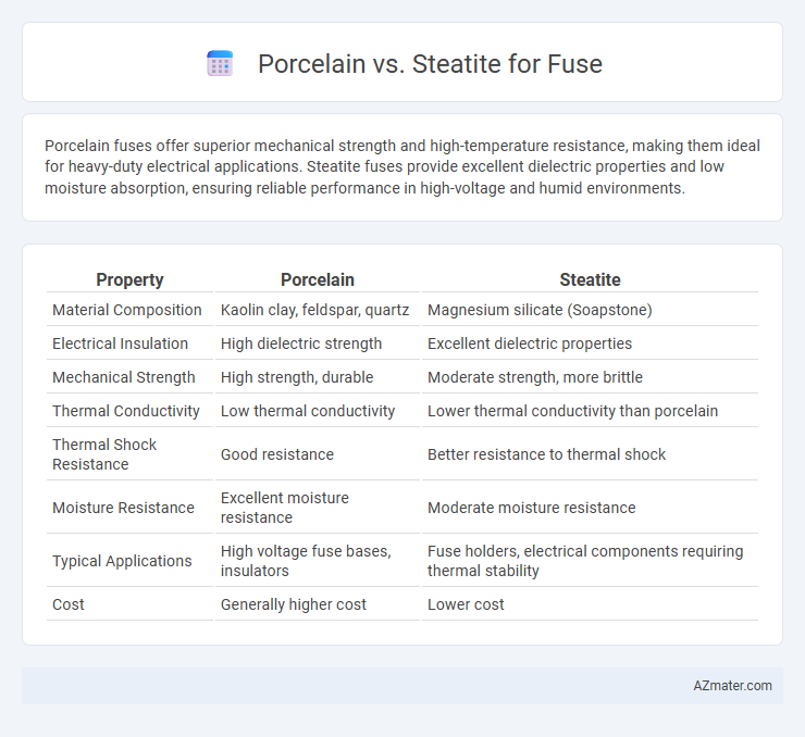 Porcelain vs. Steatite for Fuse - What is The Difference?