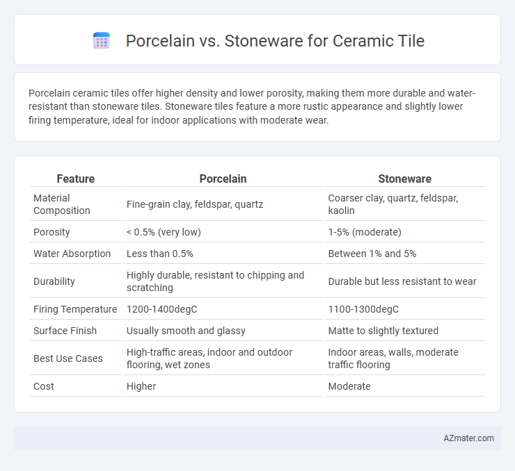Porcelain vs. Stoneware for Ceramic Tile - What is The Difference?