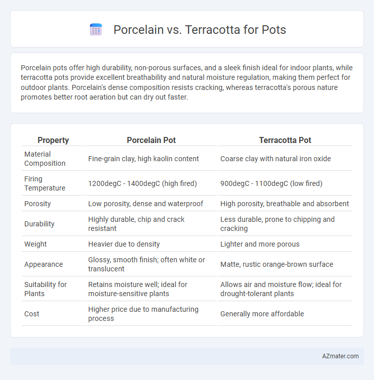 Porcelain vs. Terracotta for Pots - What is The Difference?