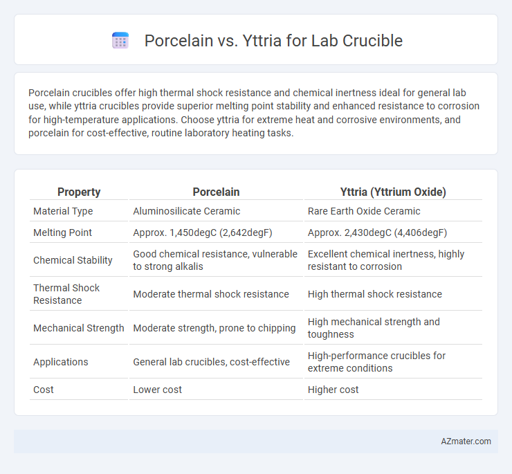 Porcelain vs. Yttria for Lab Crucible - What is The Difference?