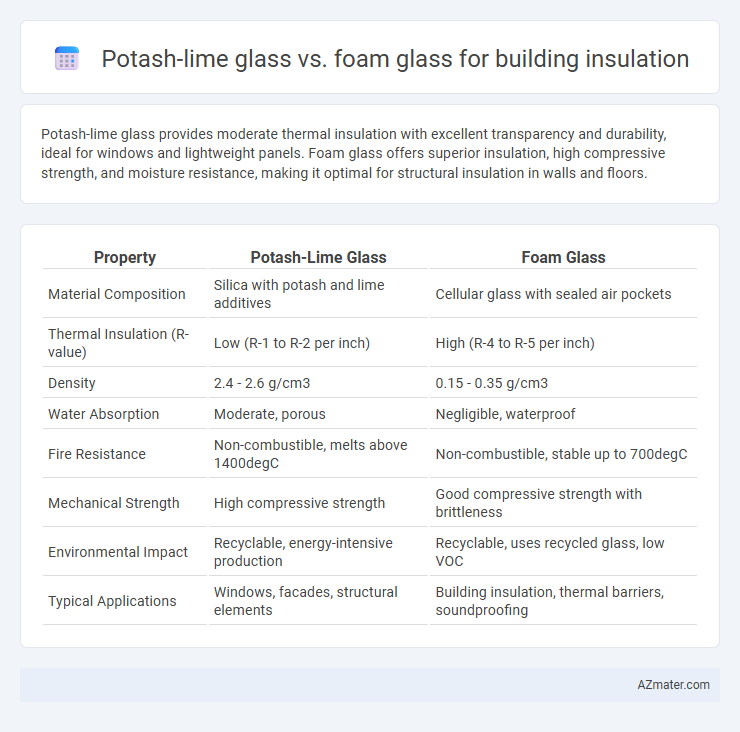 Potash-lime glass vs. foam glass for building insulation - What is The Difference?