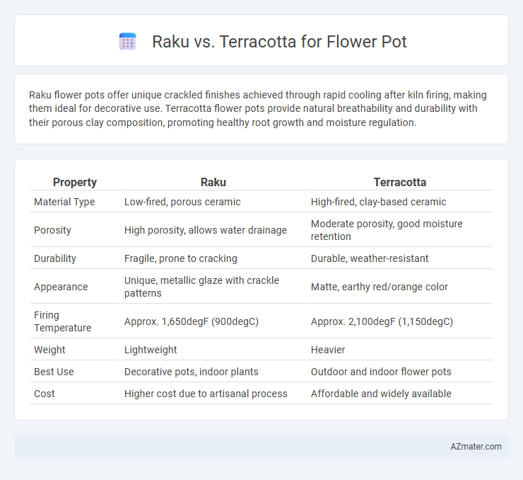 Raku vs. Terracotta for Flower Pot - What is The Difference?