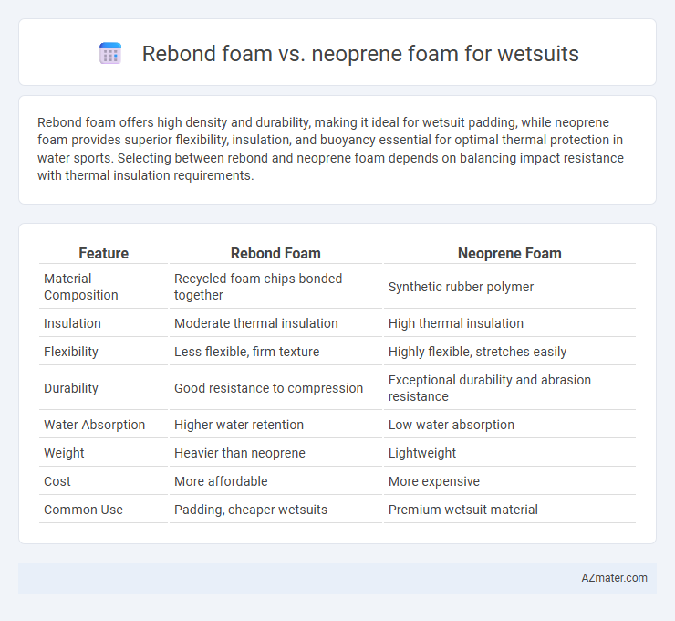 Rebond foam vs. neoprene foam for wetsuits - What is The Difference?