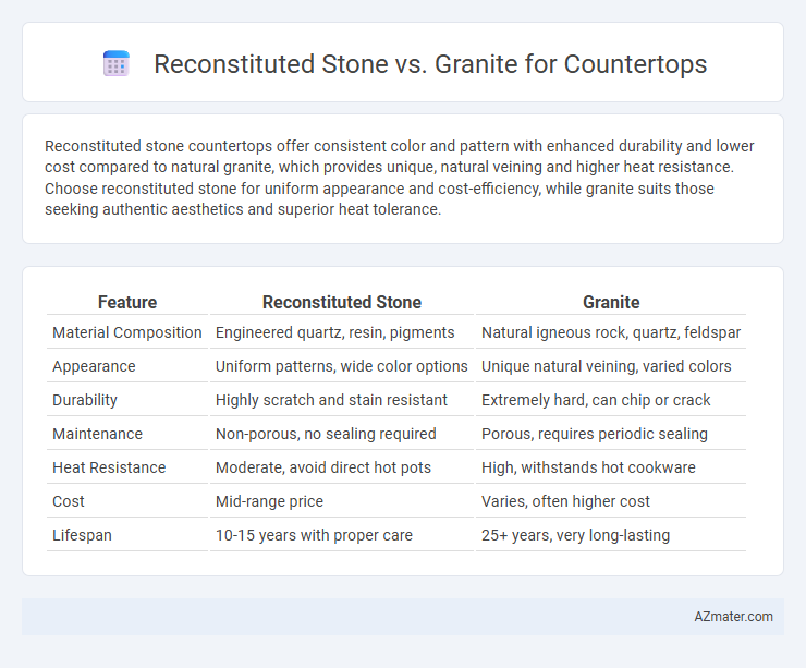 Reconstituted Stone vs. Granite for Countertops - What is The Difference?