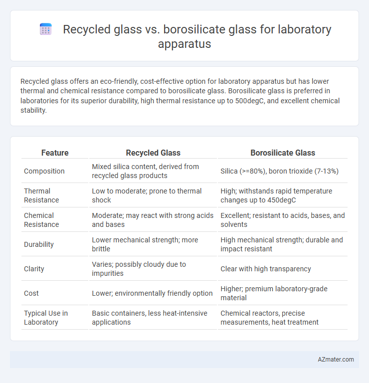 Recycled glass vs. borosilicate glass for laboratory apparatus - What is The Difference?