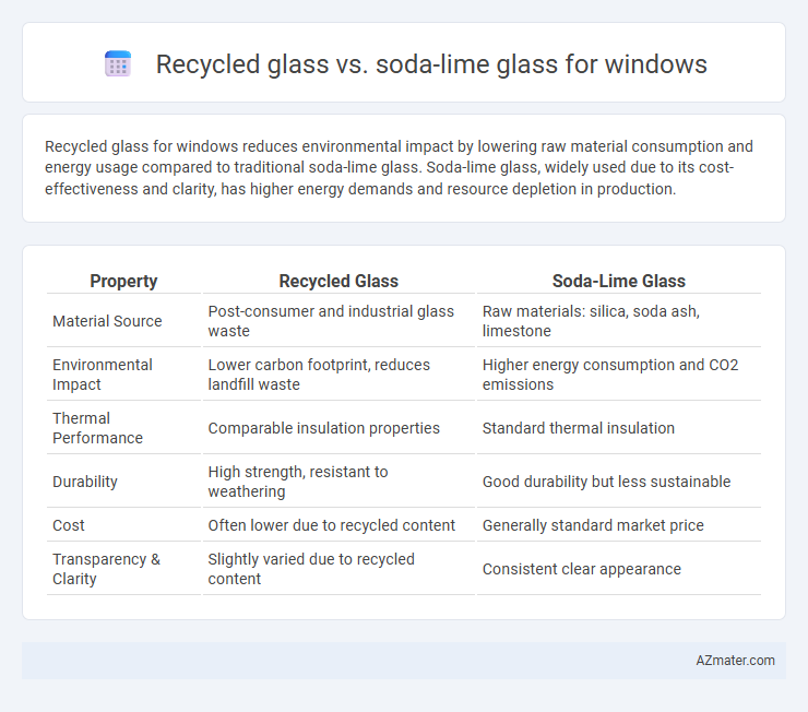 Recycled glass vs. soda-lime glass for windows - What is The Difference?