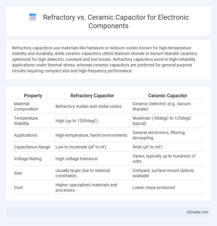 Refractory vs. Ceramic Capacitor for Electronic Components - What is The Difference?