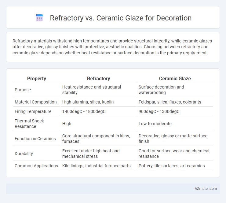 Refractory vs. Ceramic Glaze for Decoration - What is The Difference?