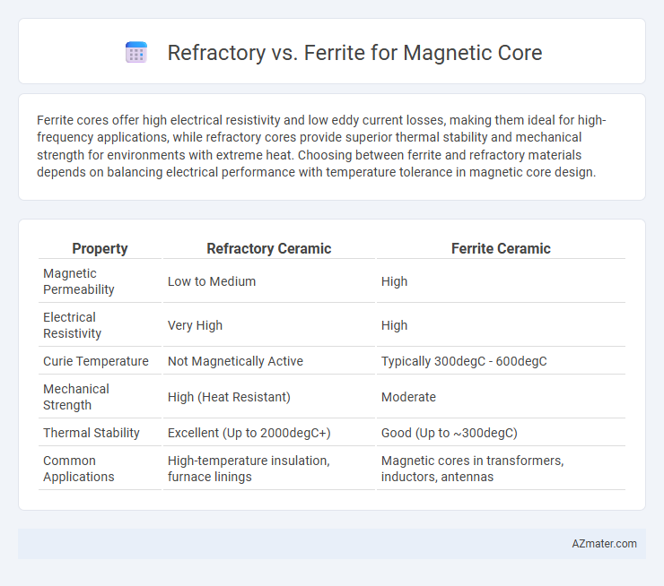 Refractory vs. Ferrite for Magnetic Core - What is The Difference?