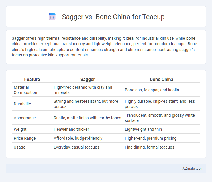 Sagger vs. Bone China for Teacup - What is The Difference?