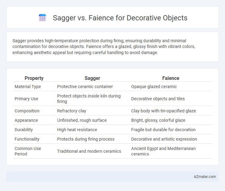 Sagger vs. Faience for Decorative Objects - What is The Difference?