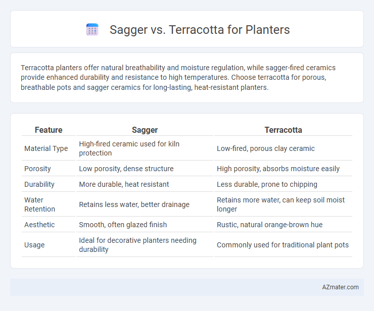 Sagger vs. Terracotta for Planters - What is The Difference?