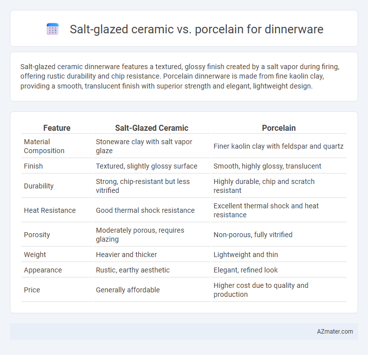 Salt-glazed ceramic vs. porcelain for dinnerware - What is The Difference?