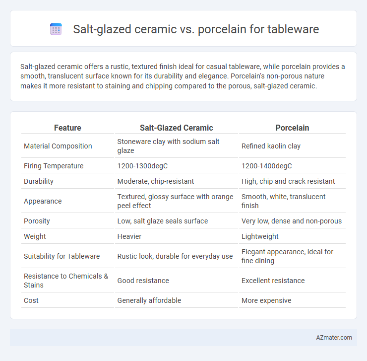 Salt-glazed ceramic vs. porcelain for tableware - What is The Difference?