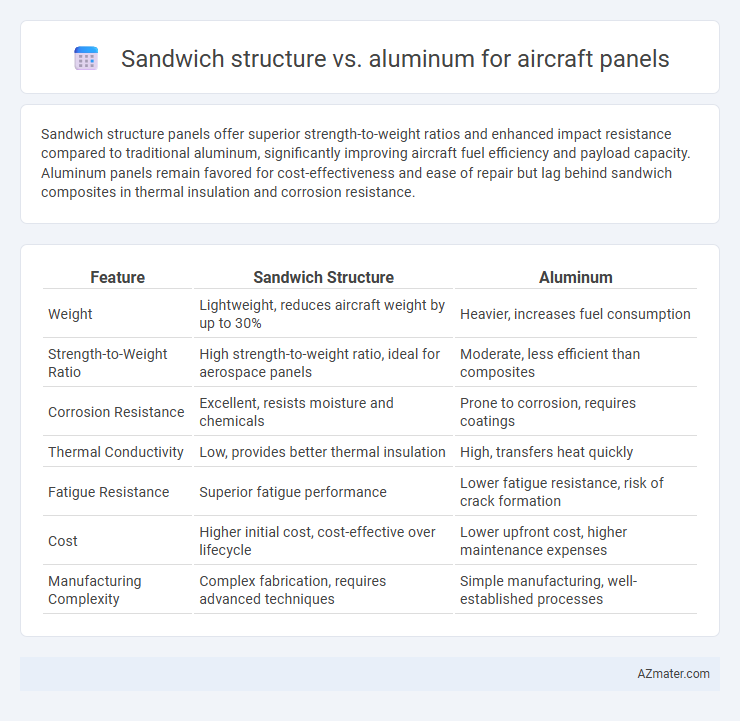 Sandwich structure vs. aluminum for aircraft panels - What is The Difference?
